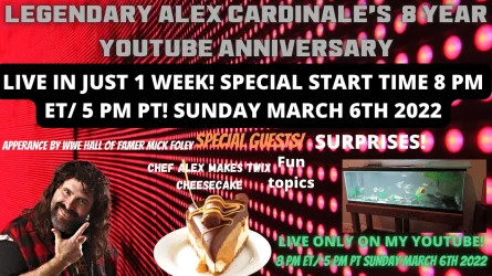 Legendary Alex Cardinale's  8 Year YouTube Anniversary.webp