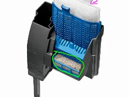 Replacing floss filter with sponge?