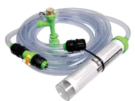 Water Change Options For 6/7 Footer -  35 Feet  To Downstairs Bathroom