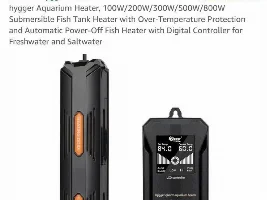 Hygger Heater and Inkbird