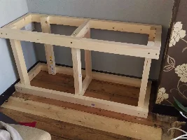 DIY Stand and Tropical Tank