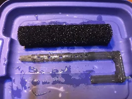 Slowing filter flow