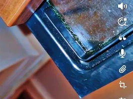 Orange gritty gunk under tank