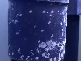 Weird white build-up spots