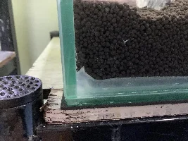 Never buy a very large glass aquarium.