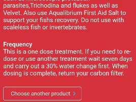 Quick clarifying questions about Interpet No.7 (Copper EDTA and Formaldehyde based medication)
