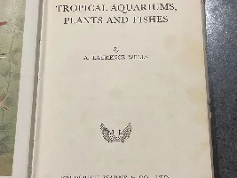 Very old fish book I found at work