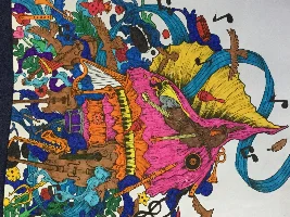 Thread for sharing art