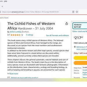 The cichlid fishes of western africa by Anton Lamboj1.jpg