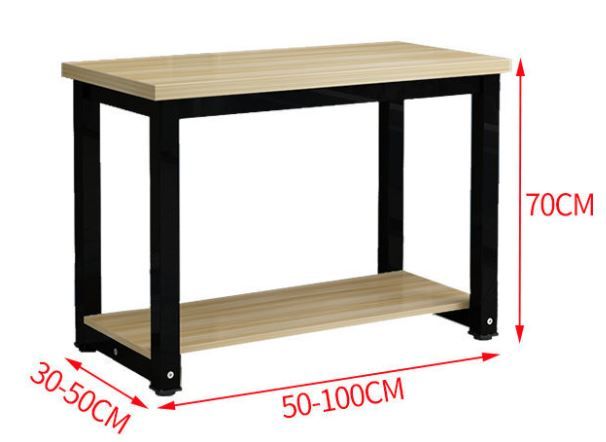 Aquarium stand with wood support.JPG